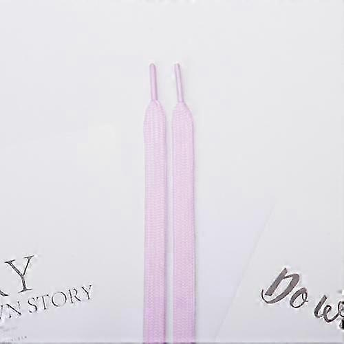 3 par 6 dobbeltlags flatvevde skolisser (lys lilla)