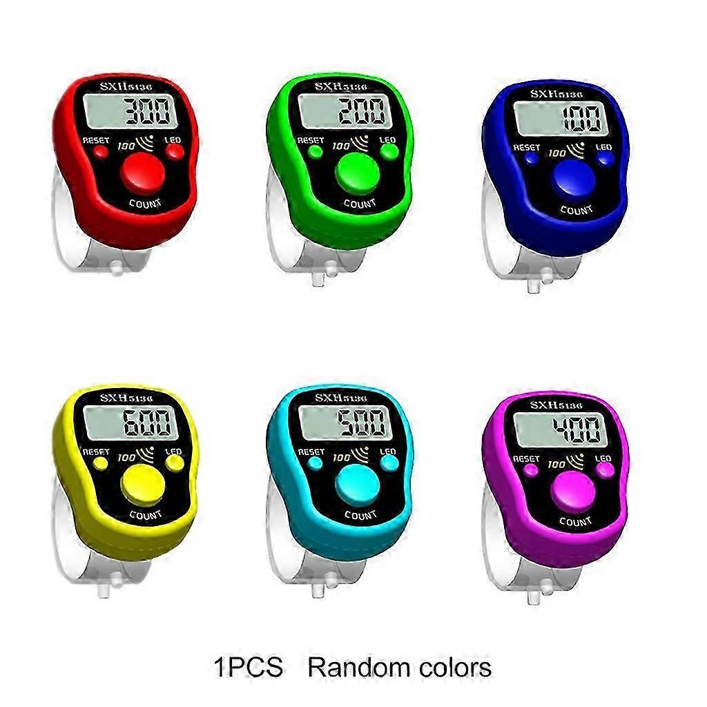 Mini Finger Counter Resettable Digital LED Electronic Handheld Tally Counter