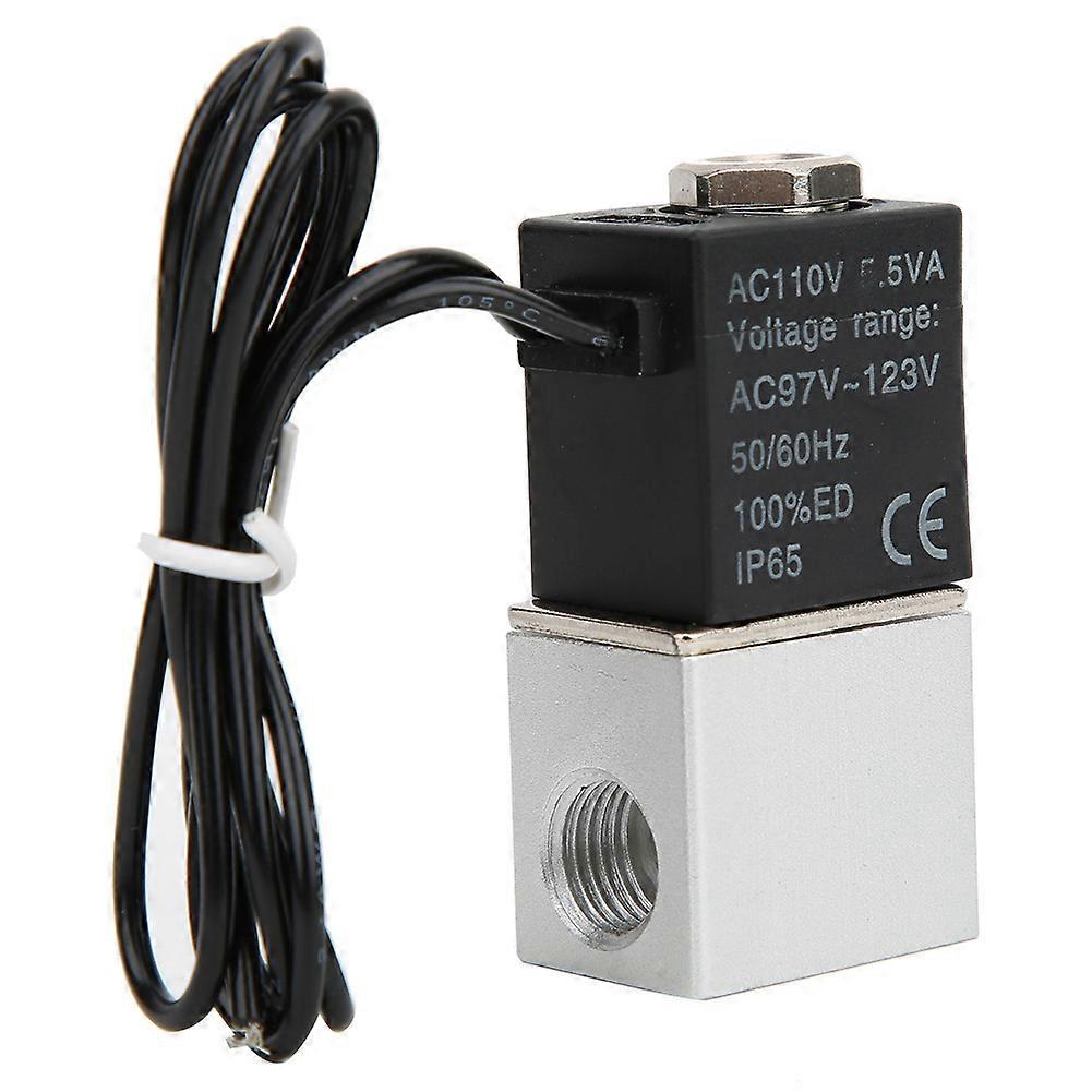 Quick Response DC110V 2-Way 2-Position Solenoid Valve 1/4in