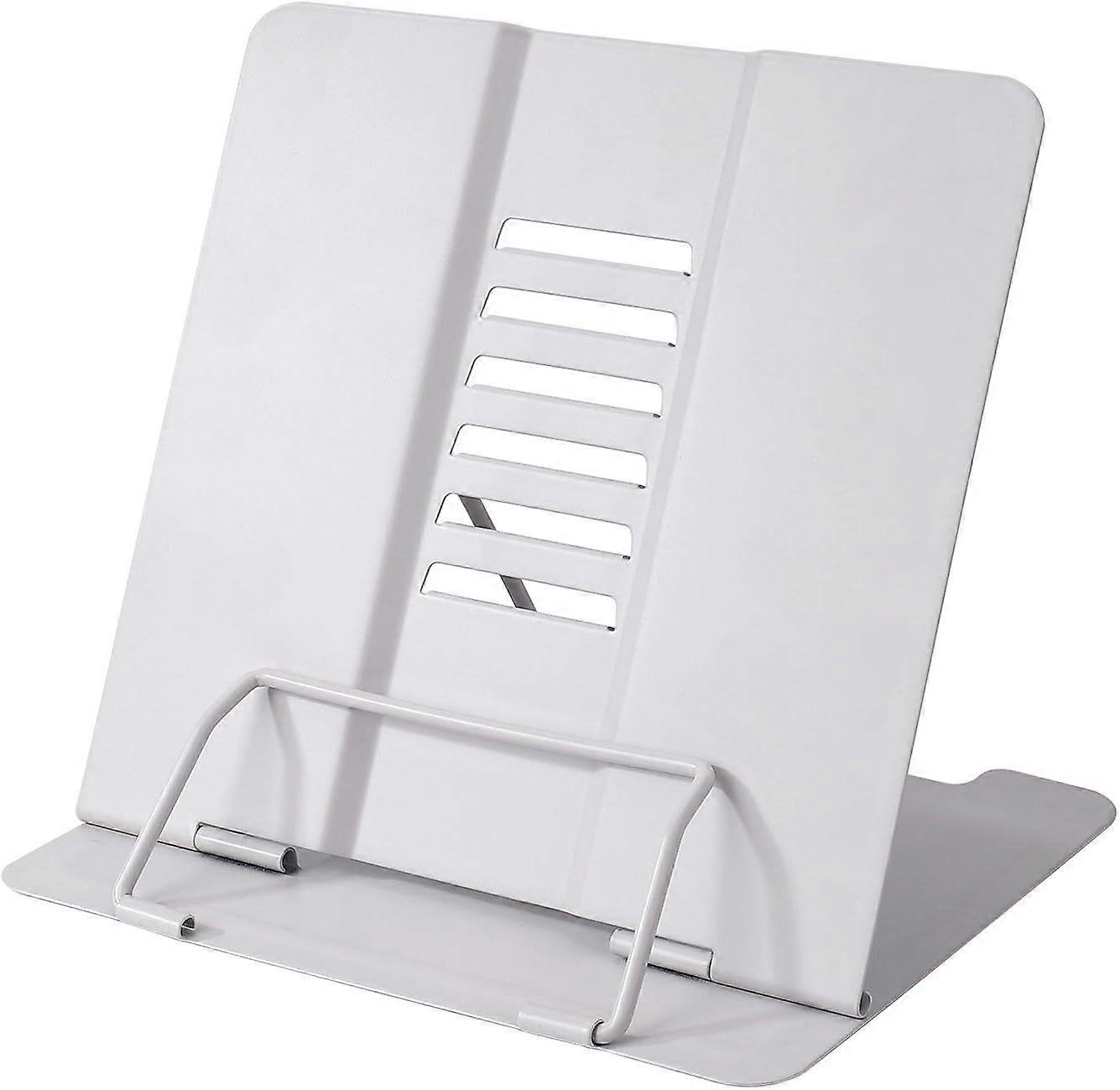 Reading Rack, Book Stand for Cookbook, Kids Foldable Metal Book Holder for Recipe, Textbook, Sheet