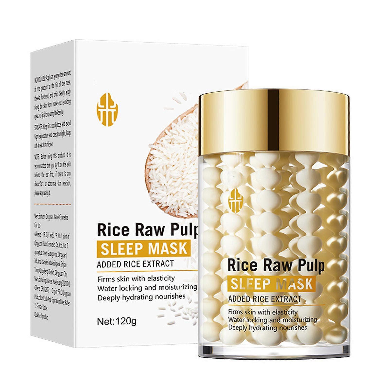 Rice Puree Nourishing Sleeping Mask Pre-makeup Prep