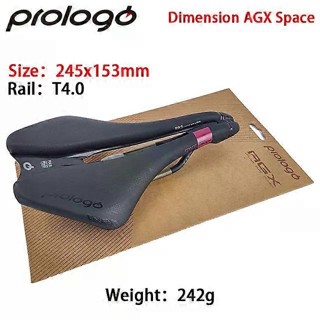 Prologo Original Dimension Agx V-Shape Comfortable Road MTB Bike Saddle Tirox Rail Carbon Fiber Base Bicycle Saddle Cycling Part