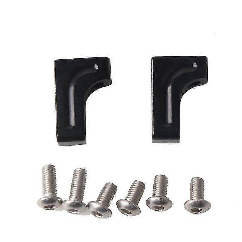 2pcs Metal Servo Mount For Axial Scx10 Cc01 D90 1/10 Rc Crawler Car