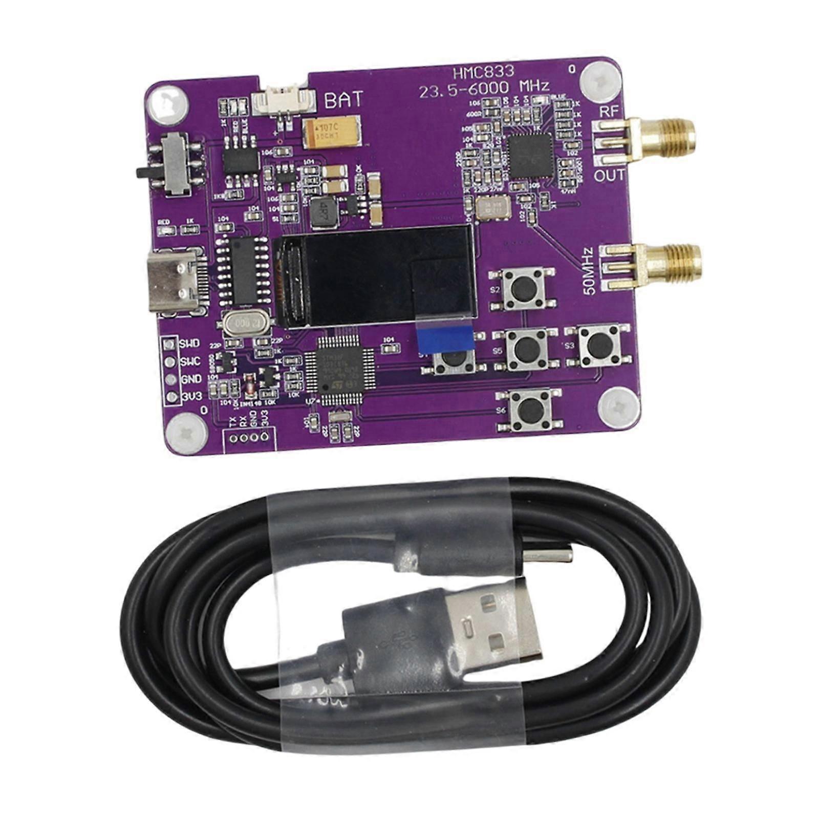 Signal Source 23.5-6000MHz RF Module Equipment Replacement 3 Gear Adjustable