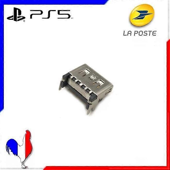 HDMI Connector - MASTERSHOP - PS5 - Black - HDMI Connectivity - Connection Accessory