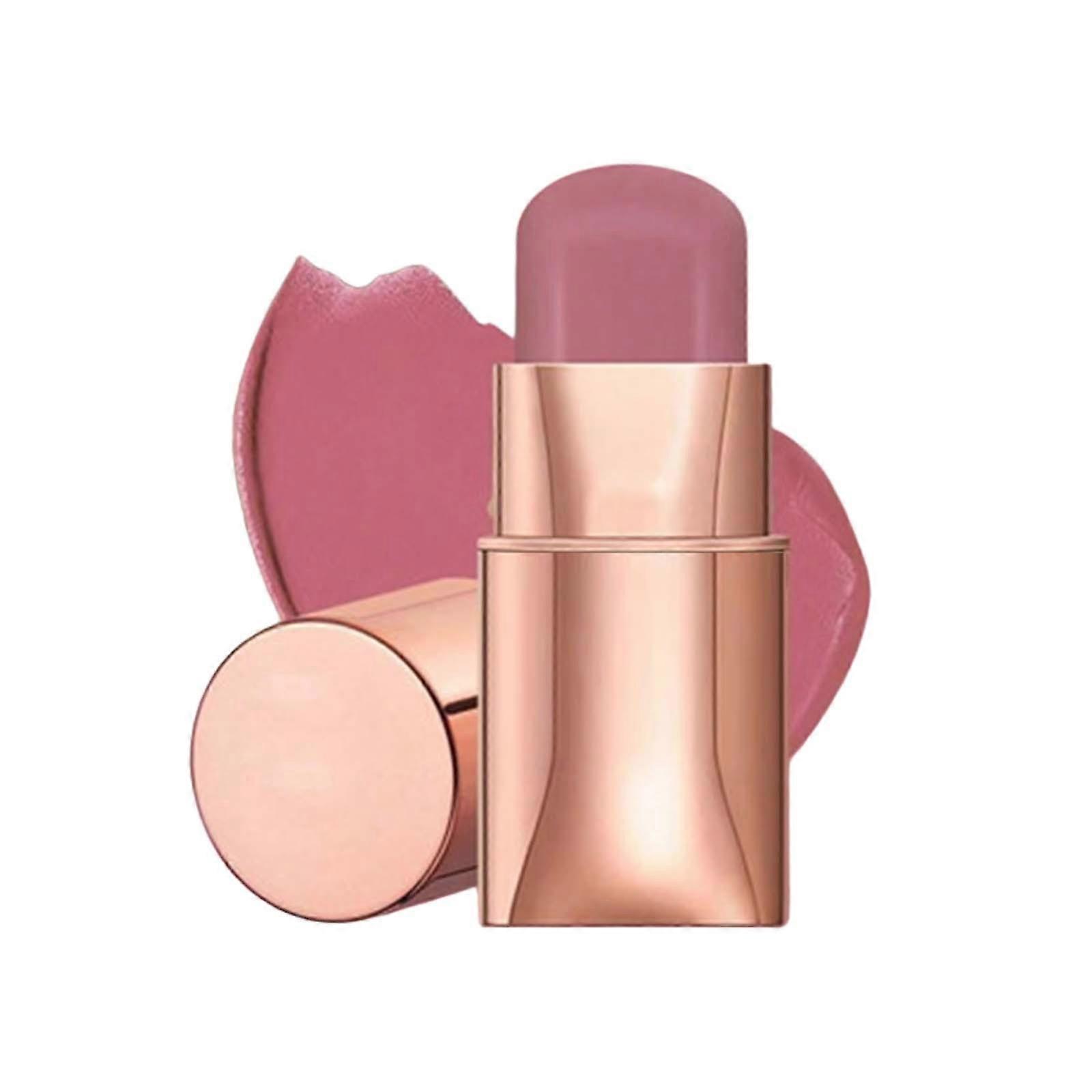 Perlmutt Lidschatten Rouge Stick Mattes Rouge Rouge Lippenwange Double Use Rouge Balsam Lippenstift PU7064