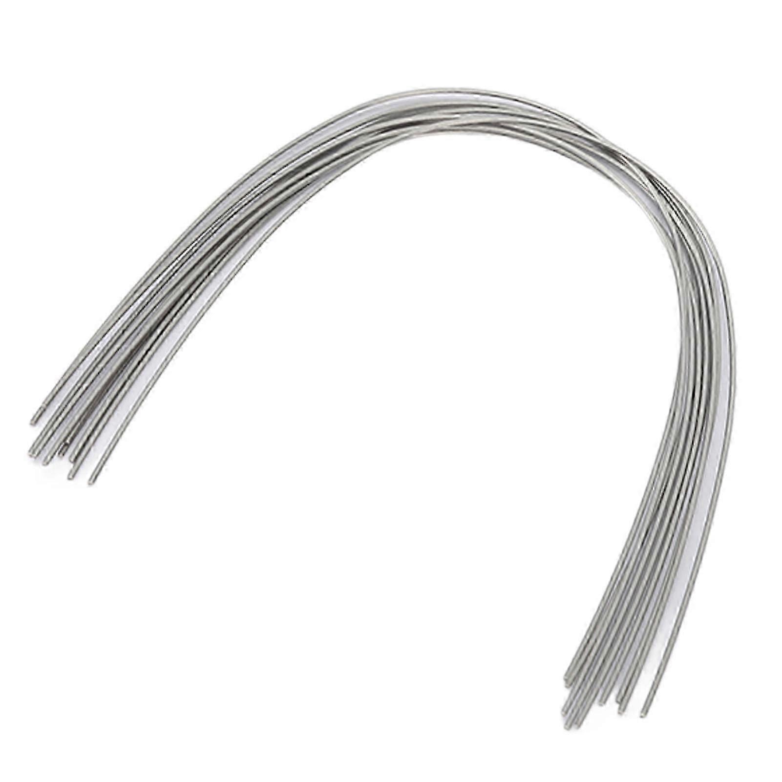 50pcs Fio de Arco Ortodôntico Dental Níquel Titânio Fio de Arco Retangular Retangular 0.018 X 0.025 Polegada Inferior