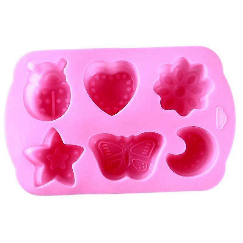 Lotus Moon and Animal Shape Muffin Sweet Candy Jelly Fondant Cake Chocolate Mold Silicone Tool
