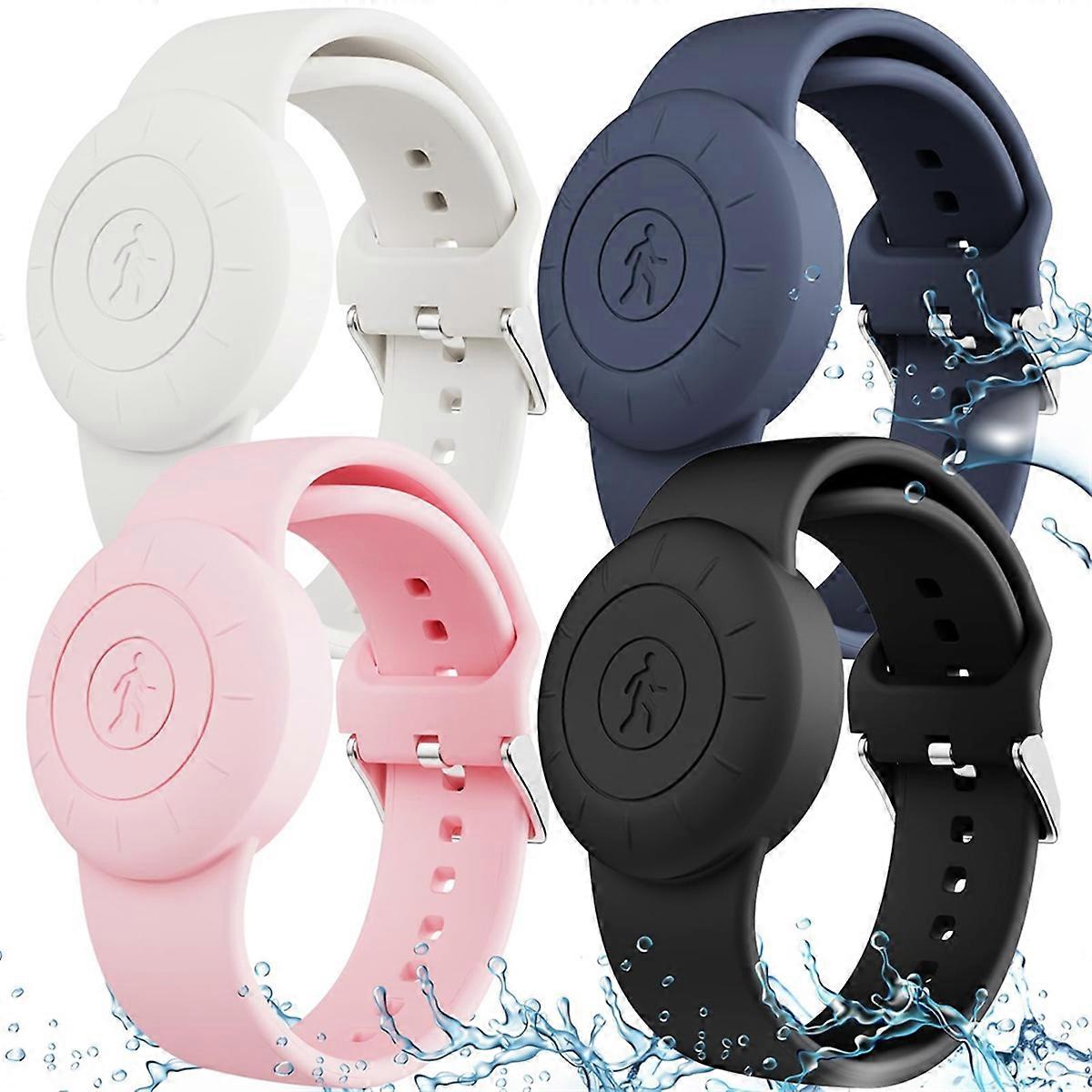 4 pcs For Wristband Kids Silicone Waterproof Case B