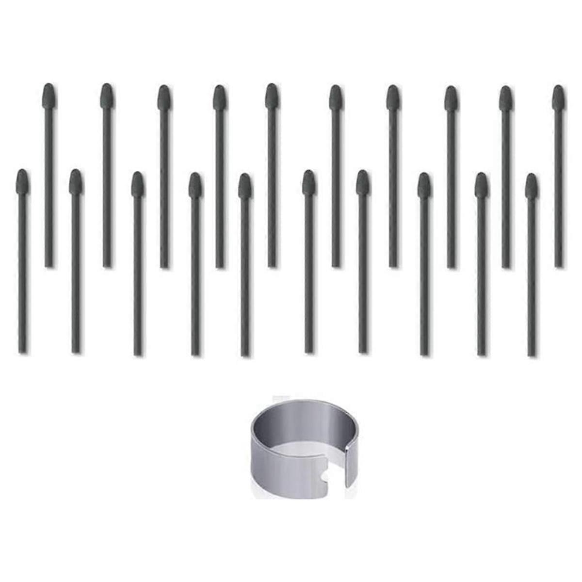 20pcs pennarello punte compatibili con notevole 1/2 penna tablet