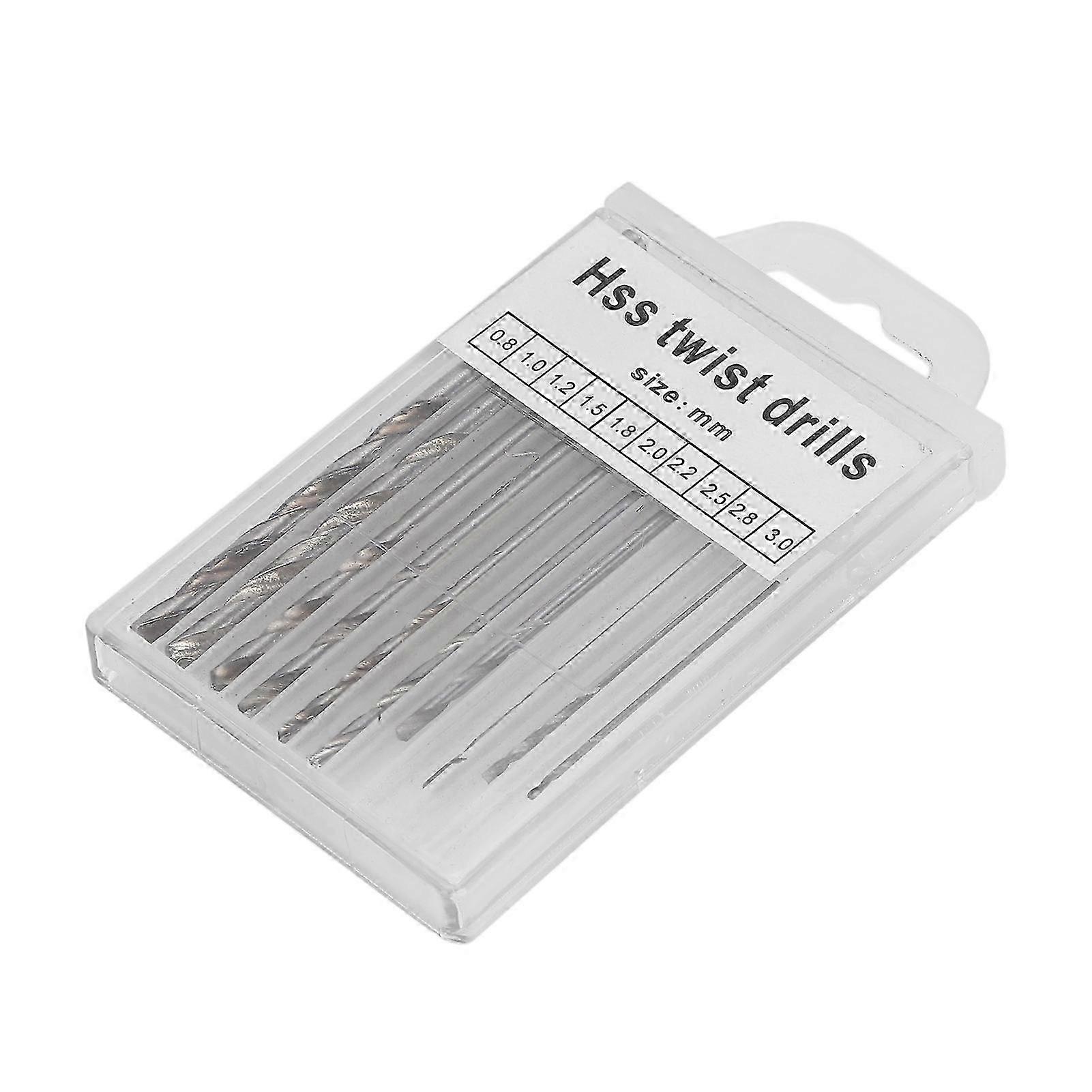 Professional Twisted Drill Bit Hand Drill Bit Watch Repairing Processing Tool Accessory Set