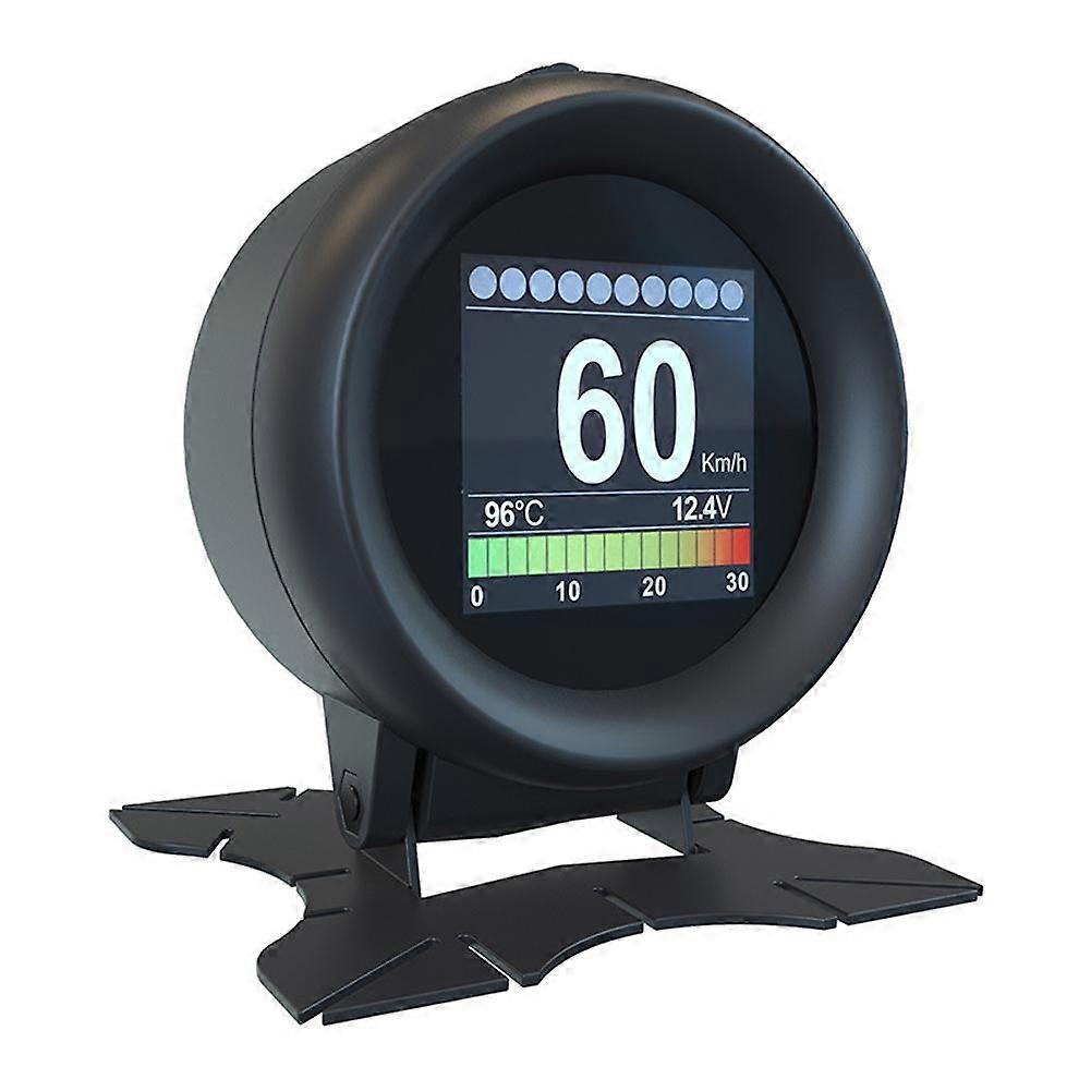 X60 HUD Universal Head Up Display Digital Water Temp Gauge Voltage Speed Display