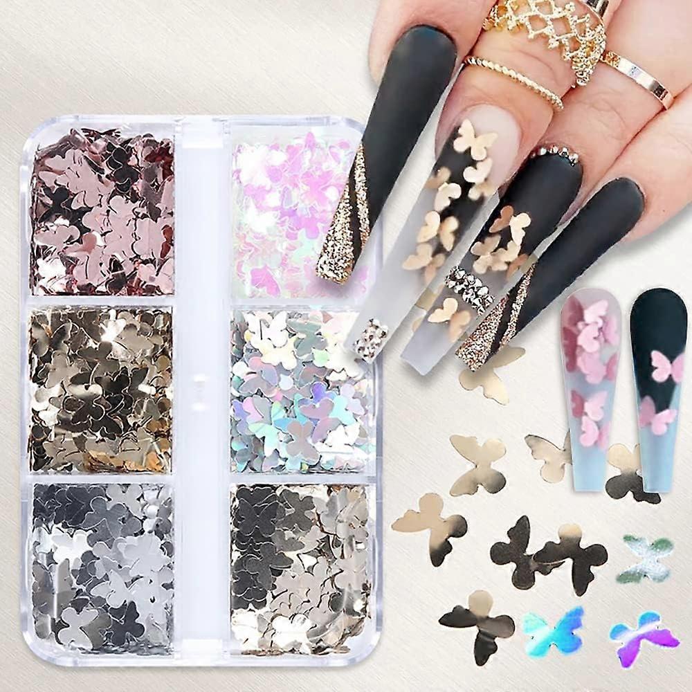 Multifunctional Glitter Sequins, Easy To Apply For A Professional Finish, Ideal For Sensitive Skin, Add Sparkle To Your Nails, Eyes, Face, And Body