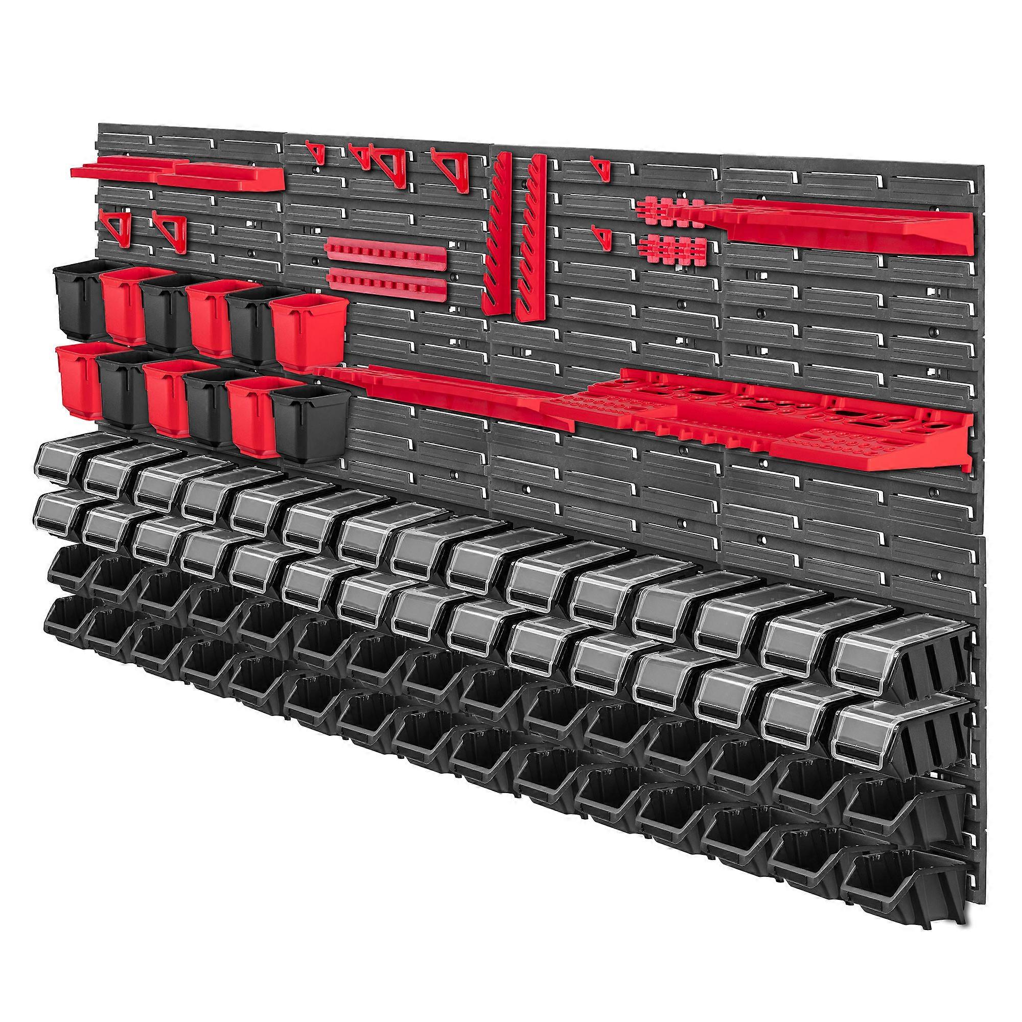 KADAX Werkzeugtafel Wand 156x78cm 97el Werkstatt Garage Container