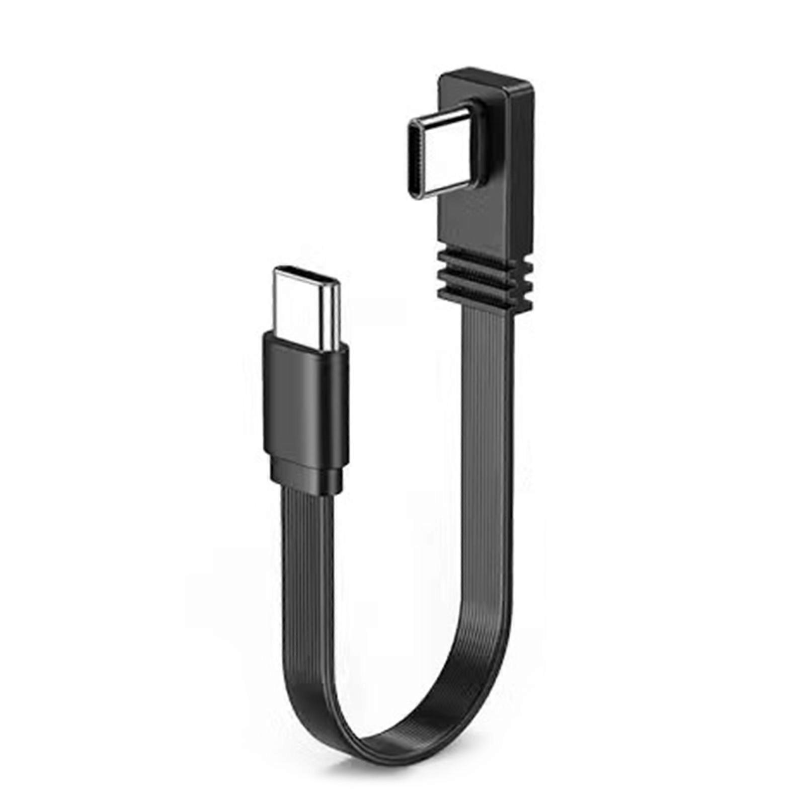 240W Type C Cable Long Right Angle Designs Fast Charging Cable for Enhances Usability with Laptops & Intelligent  Devices