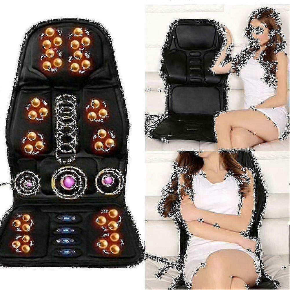 8 Mode Massage Sædepude Bilmåtteterapi