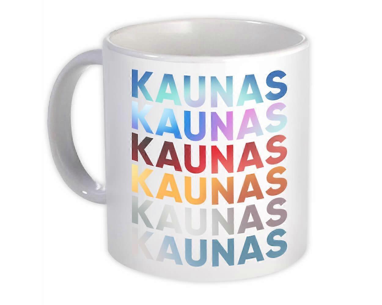 Gift Mug: Kaunas Lithuania Gradient