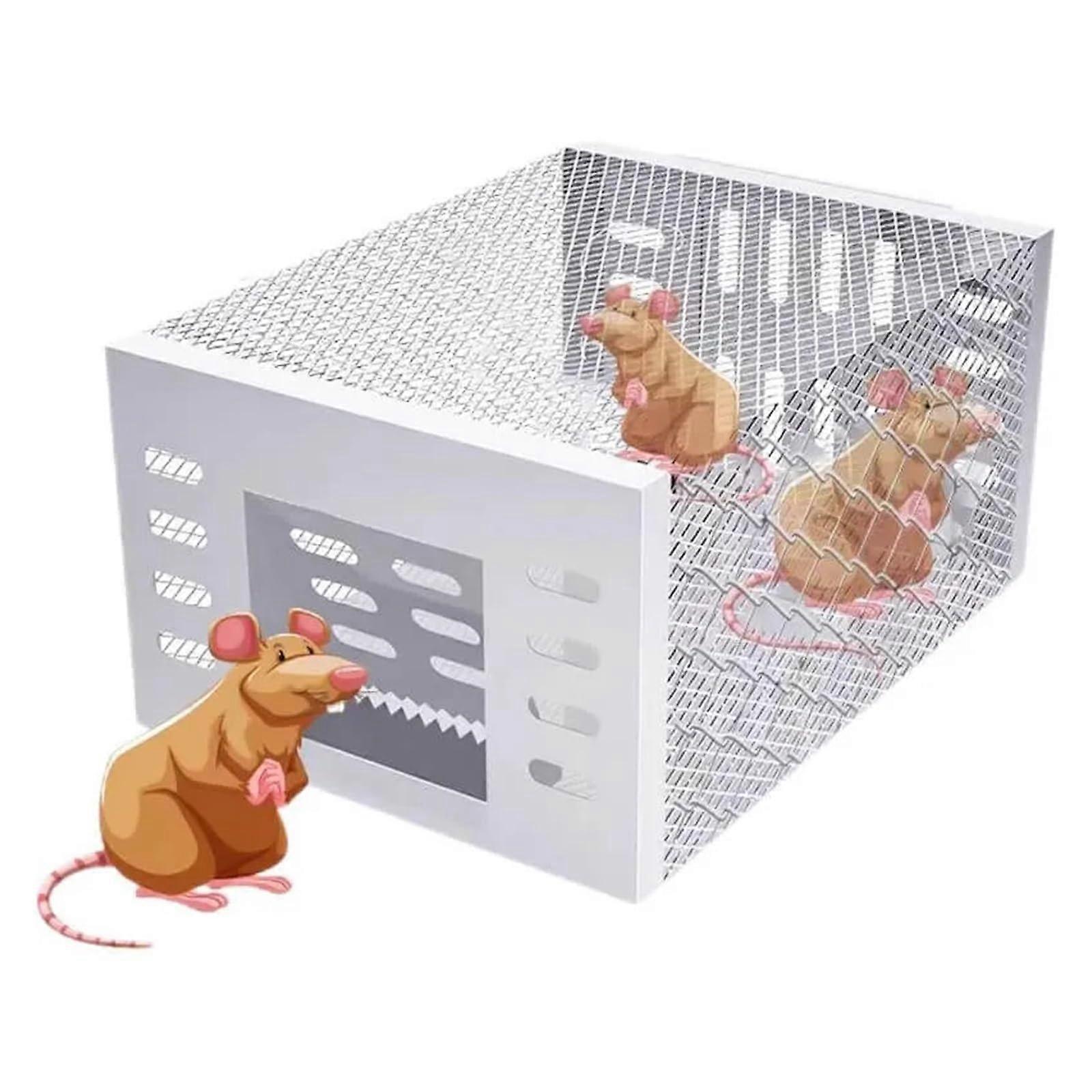Rat Trap Stainless Steel Automatic Continuous Cycle Mousetrap For Household Rats And Mice