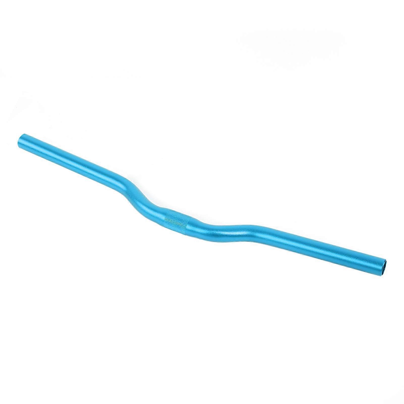 Bike Handlebar,25.4mm520mm Aluminum Alloy Bicycle Handlebars for Bicycle, Flat Bar Riser Bar Handlebar Parts for Bike 10) Accessory(Blue,