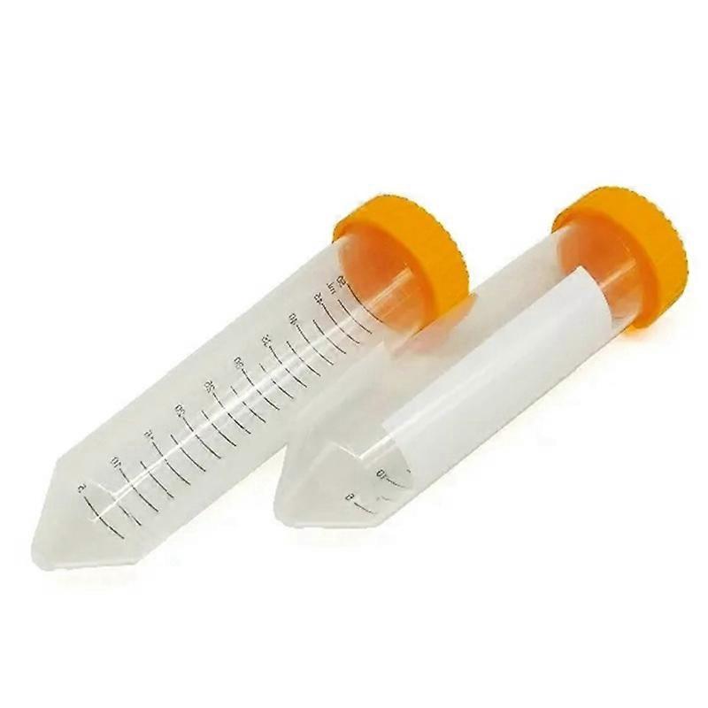 50Pcs Conical Centrifuge Tube 50Ml Screw Cap Bottom Test Tubes