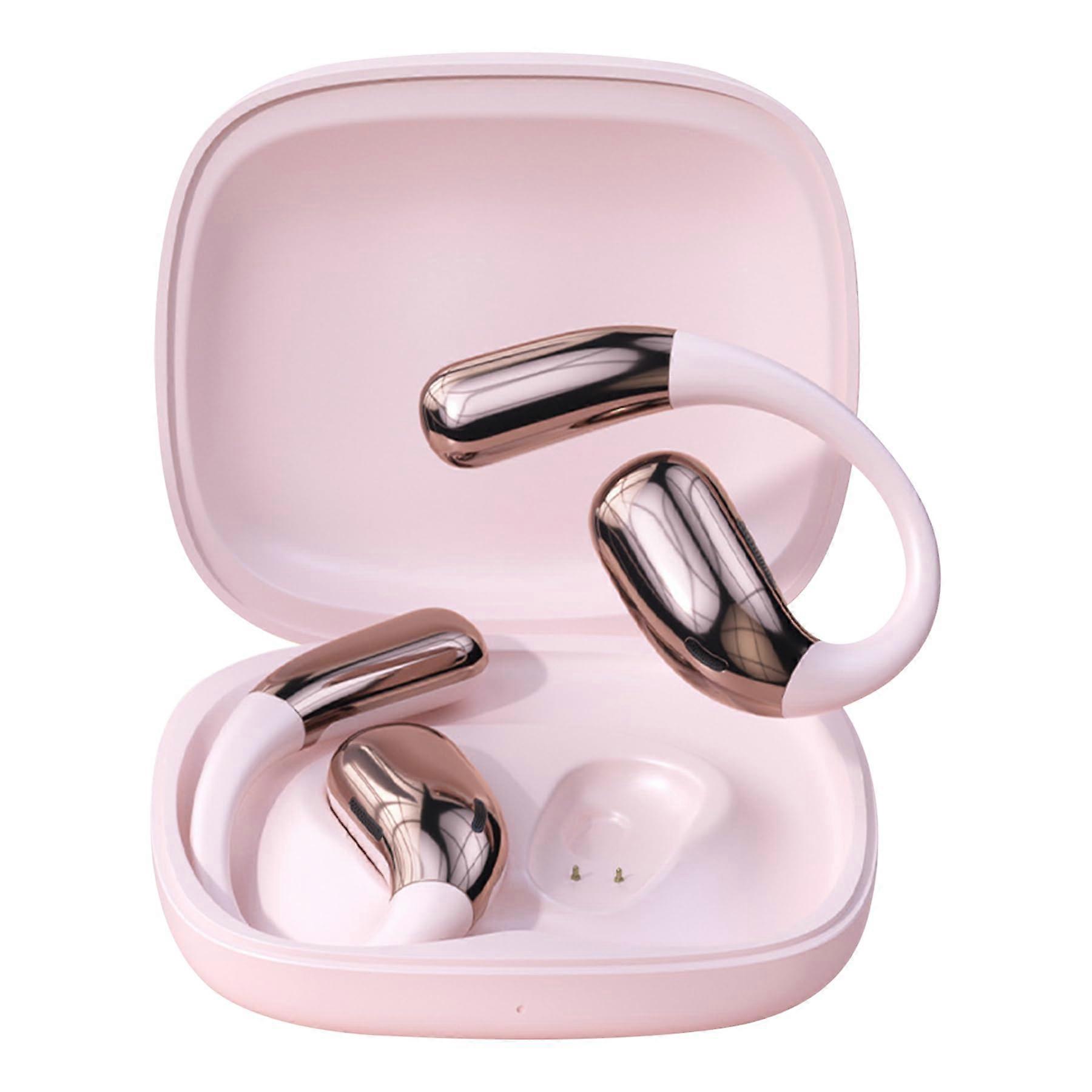 Open-Ear Wireless Bluetooth Headphones-with Microphone, 5.4, Bluetooth DT3.0 Directional Sound