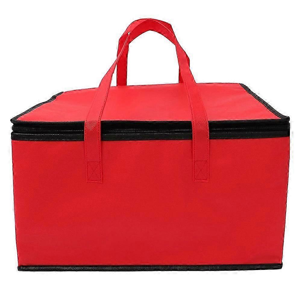 حقيبة توصيل الطعام المعزولة حقيبة تخزين البيتزا حقيبة تبريد البقالة المحمولة