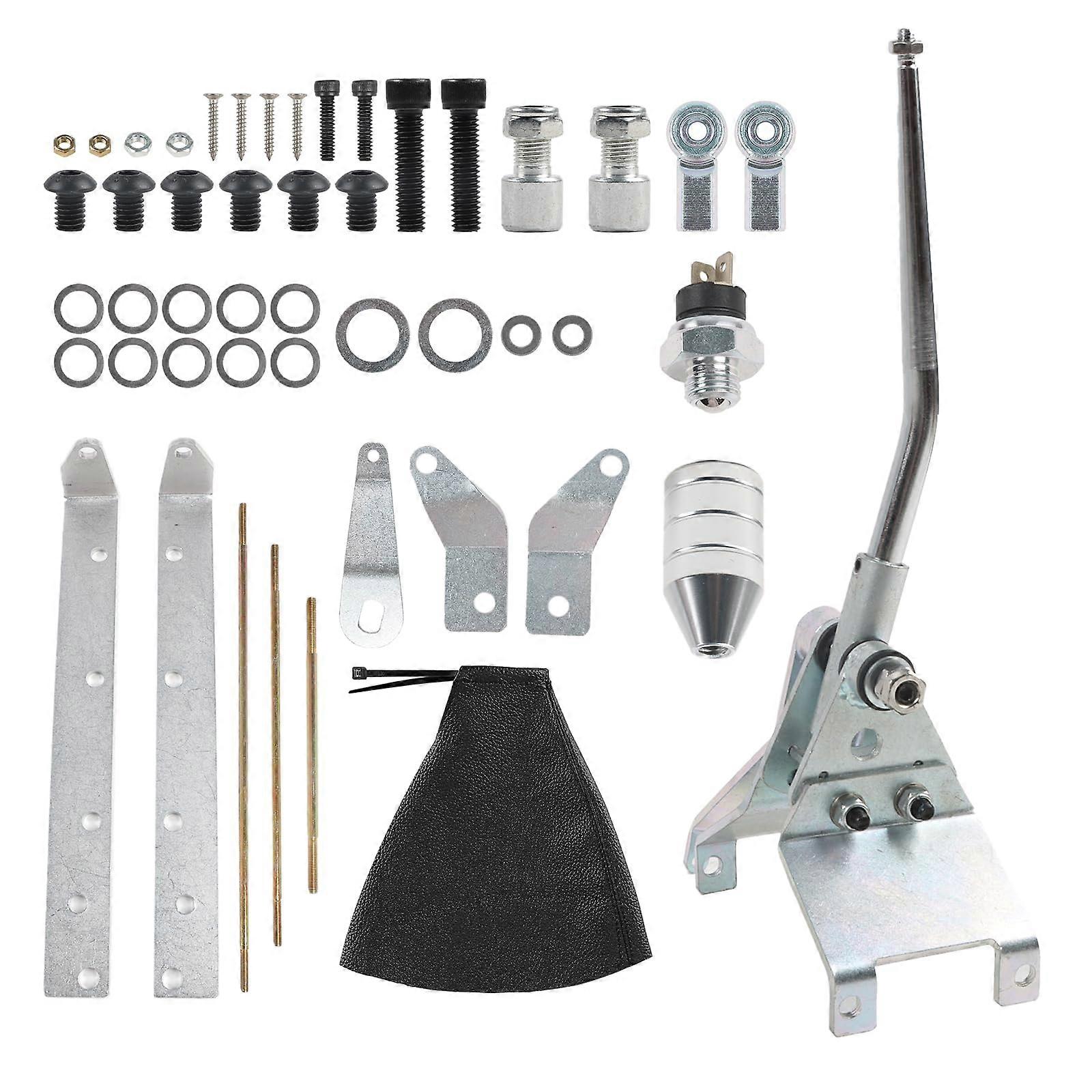 HRC12940 Transmission Shifter Set Turbo 350 Automatic Shifter Kit with 12Inch Stick Fit for GM Turbo 350 TH350 Replace HRC12940