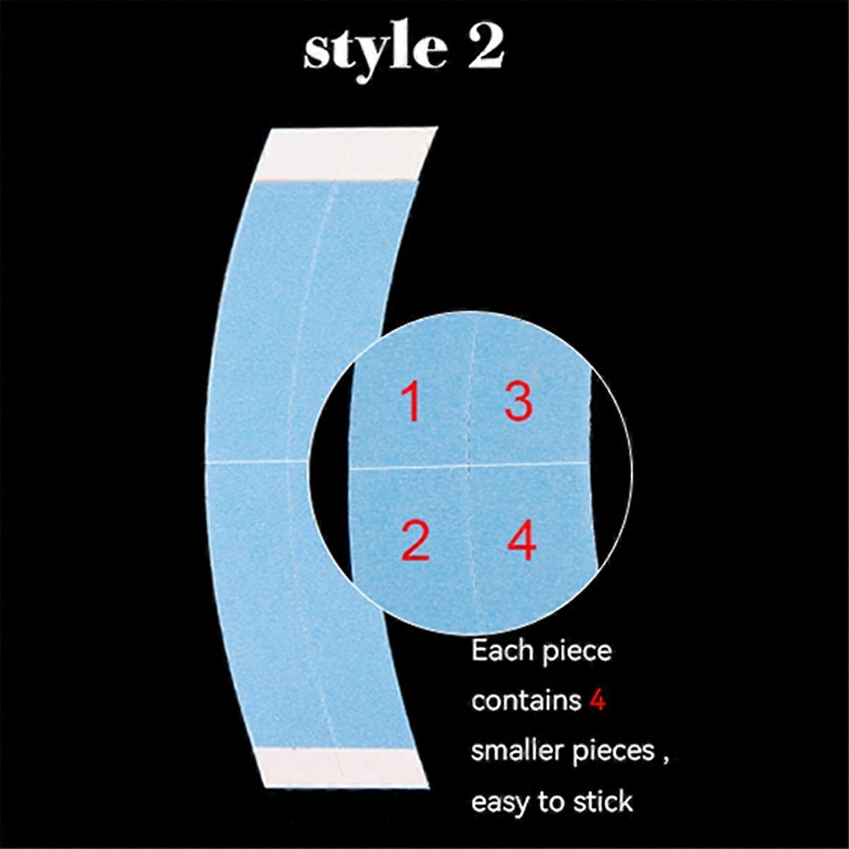 36Pc/Bag Super Strong Duo- Wig Double Tape Slitting Line Sided Adhesive Extension Hair Strips for T