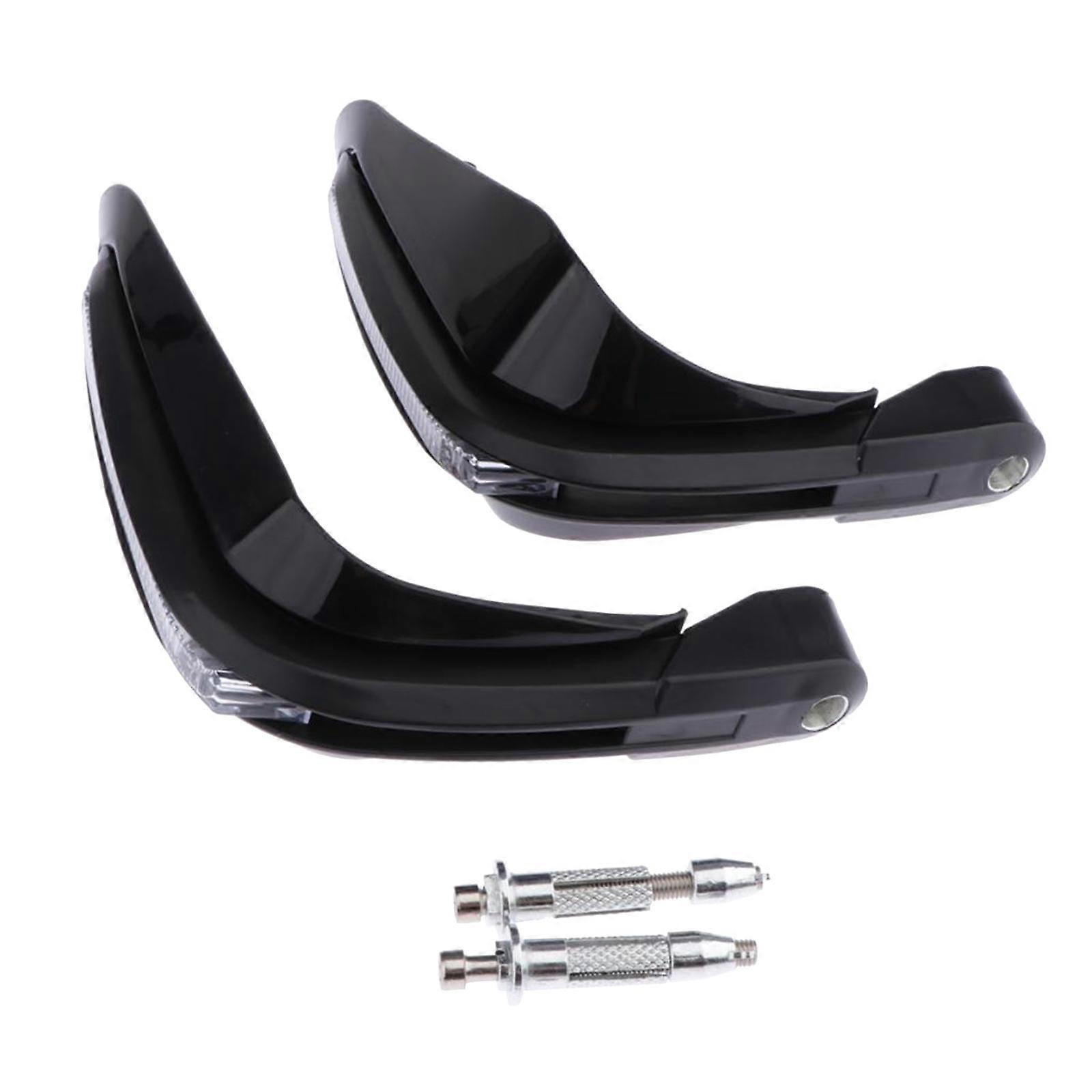 2 PCS Protetor de mão do guidão da motocicleta com LED Protetor universal da motocicleta