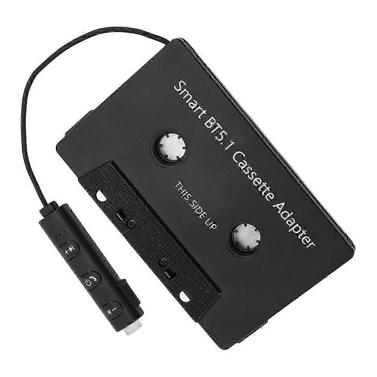 Car Audio Bluetooth Wireless Cassette Receiver, Bluetooth 5.1 Car Audio Stereo Cassette Vehicle Tap