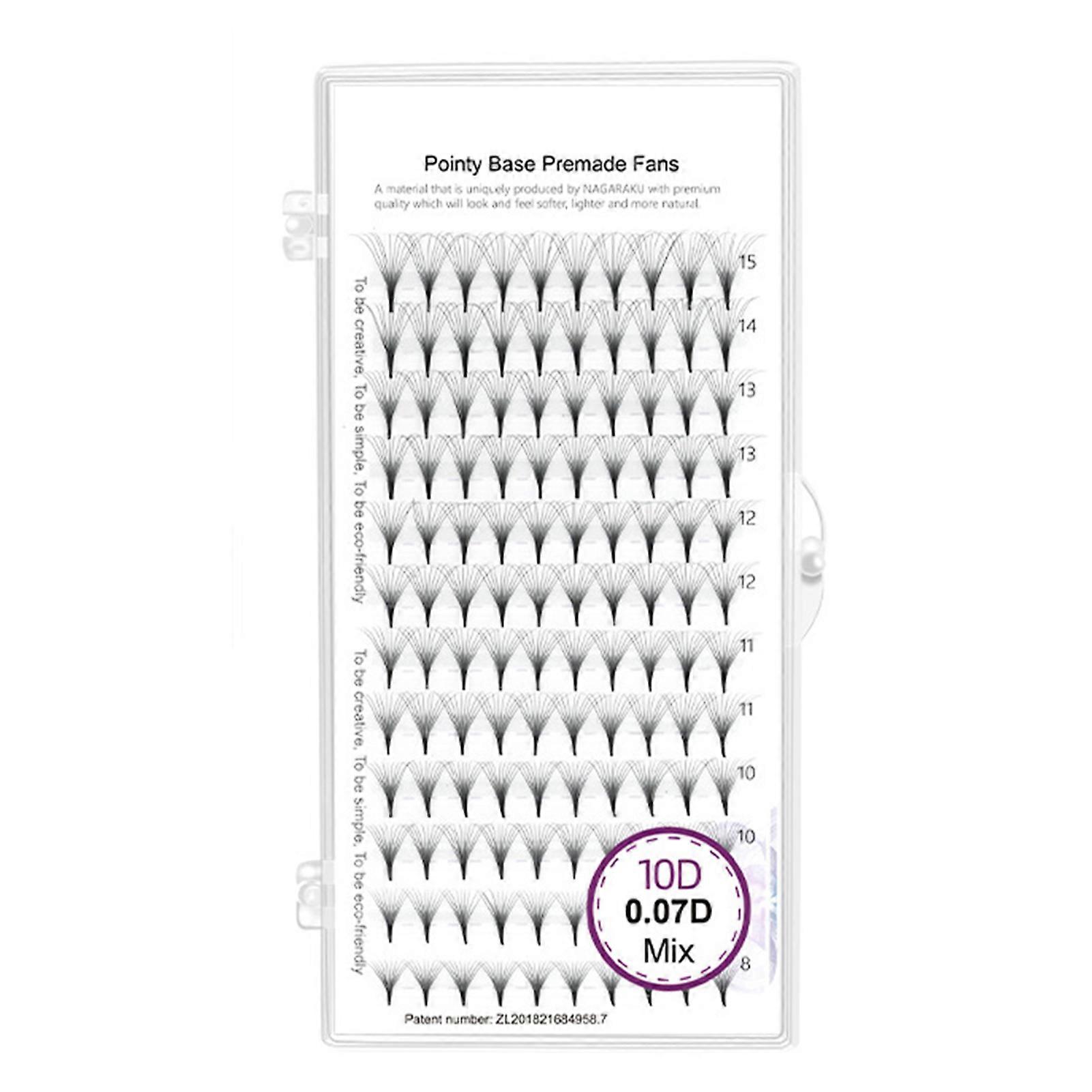 Single Cluster Grafting Eyelashes Not Scattering 3D Effect Wearable Eyelashes