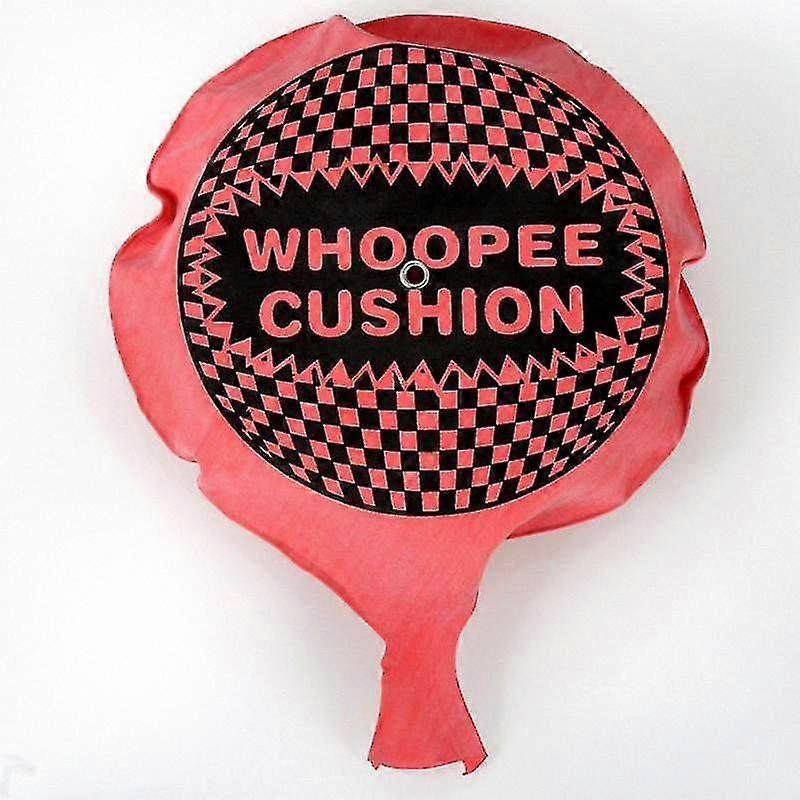 1pc 14cm Red Prank Cushion Self Inflating Balloon Funny Party Toy Joke Gift for Gags and Laughs
