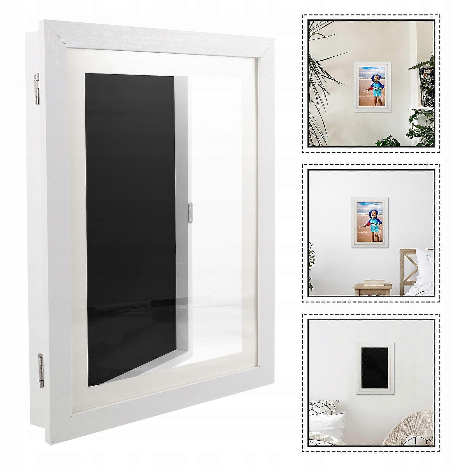 Children's Plastic Work Frame Opening Large White Wooden