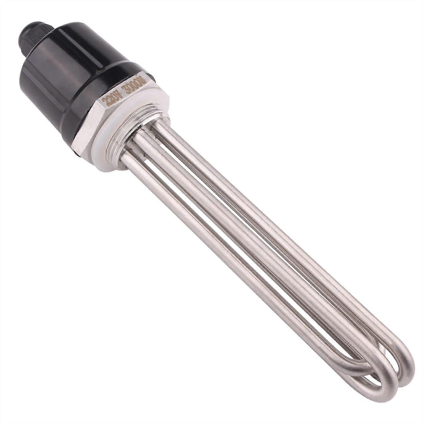 Heating Heater 220v/380V Electrical Water Heating Element SUS304 DN32 DN40 Immersion Heating Resistance 2KW/3KW/3750W/4.5KW/6KW(DN404.5KW)