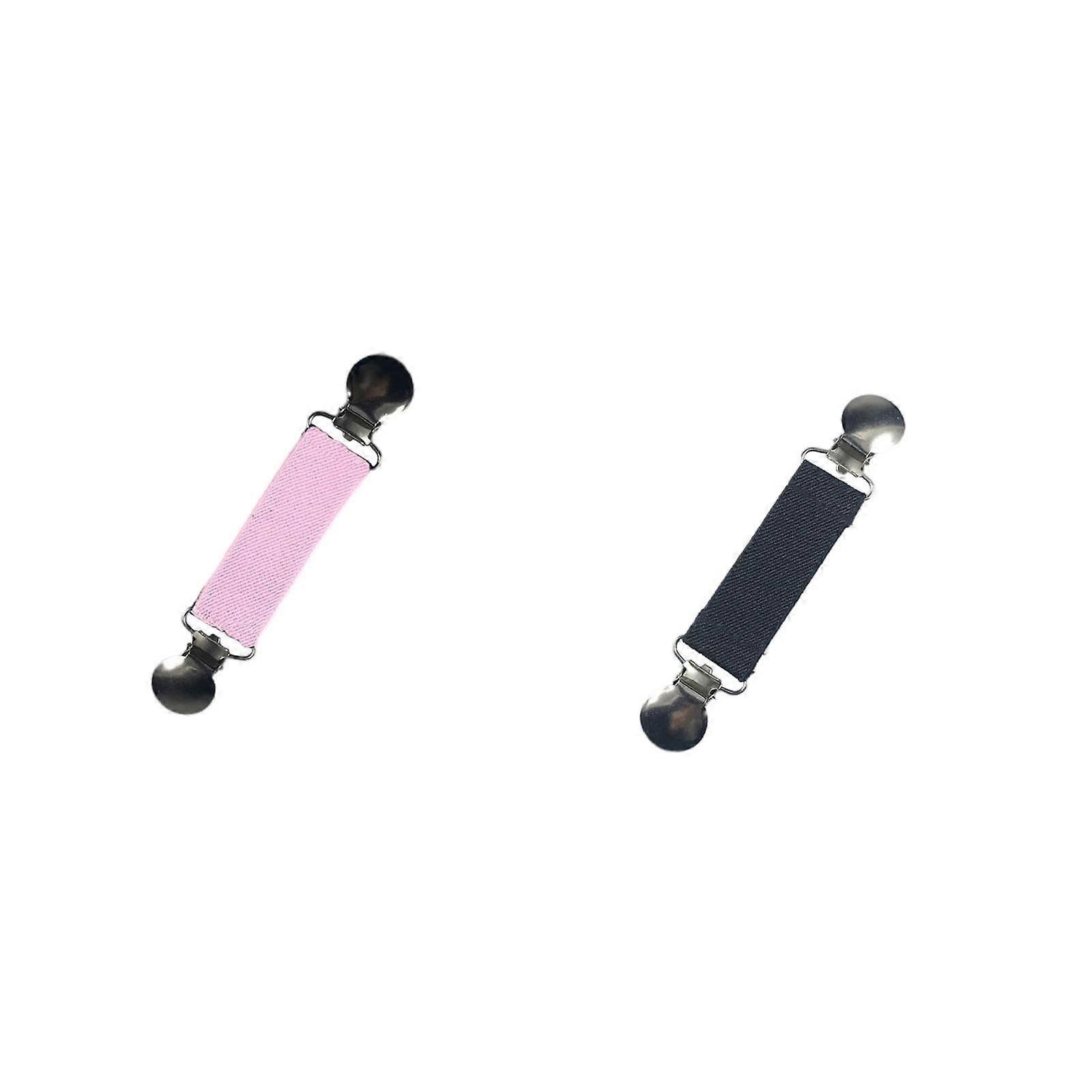2Pcs 핏 드레스 클립 스카프 클립 셔츠 숄 클립 백 옷 클립 걸쇠