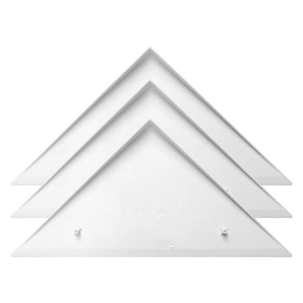 3 Pcs Durable Triangle Baby-foot Table Coins Protecteurs Table Coins Gardes pour Remplacer