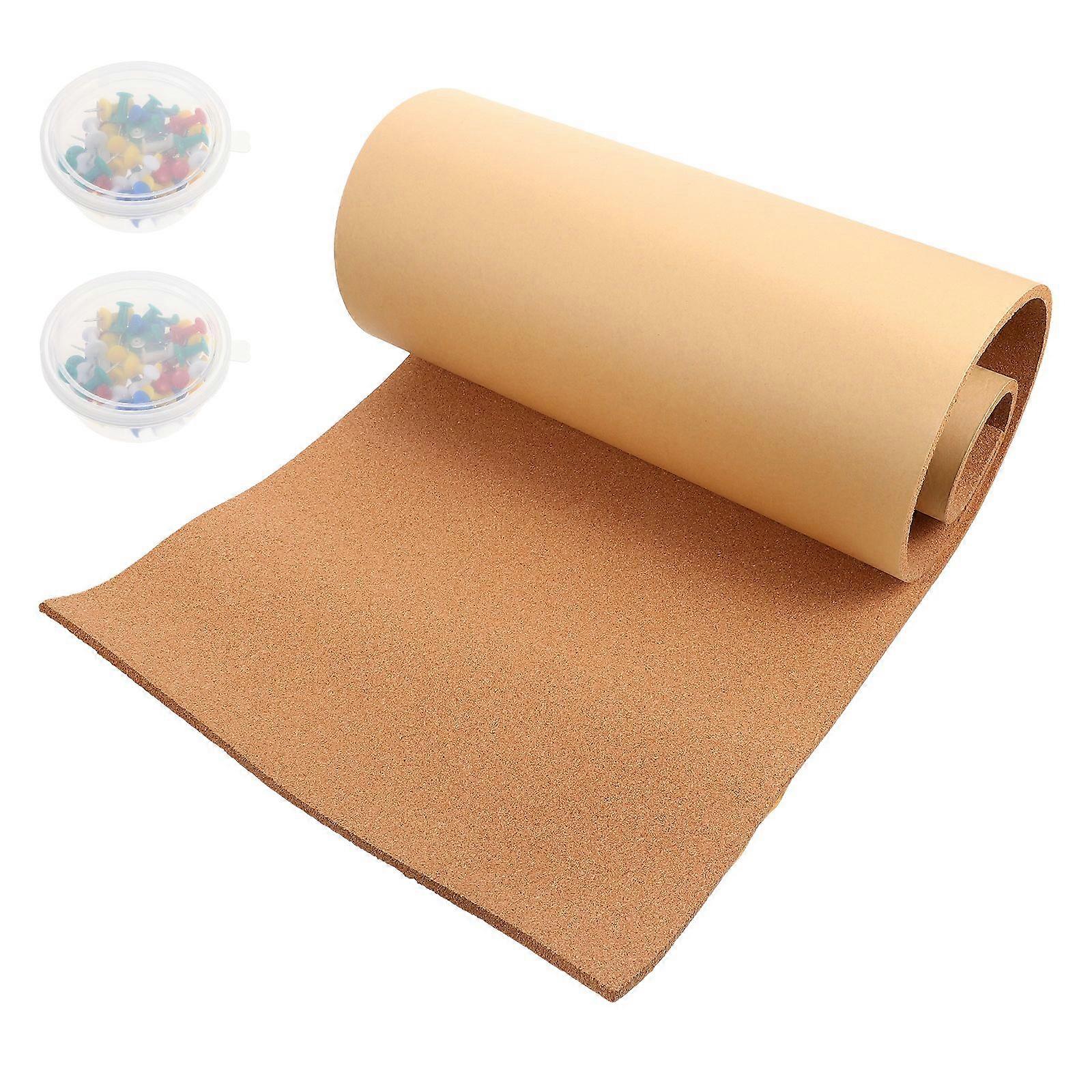 1 Set of Cork Message Board Cork Bulletin Wall Sticker Practical Notice Board