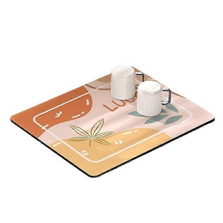 30*40cm Kitchen Dish Drying Mat Super Absorbent Tableware Draining Pad