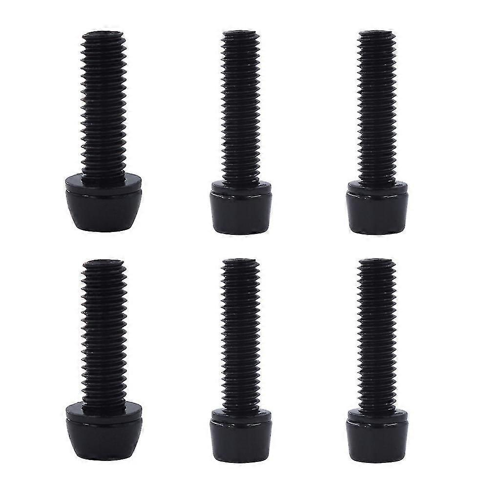 M5 / 6x20mm Bisiklet Gidon Vidaları Bisiklet Sapı Parçaları İçin Yol Bisikleti Kök Cıvataları