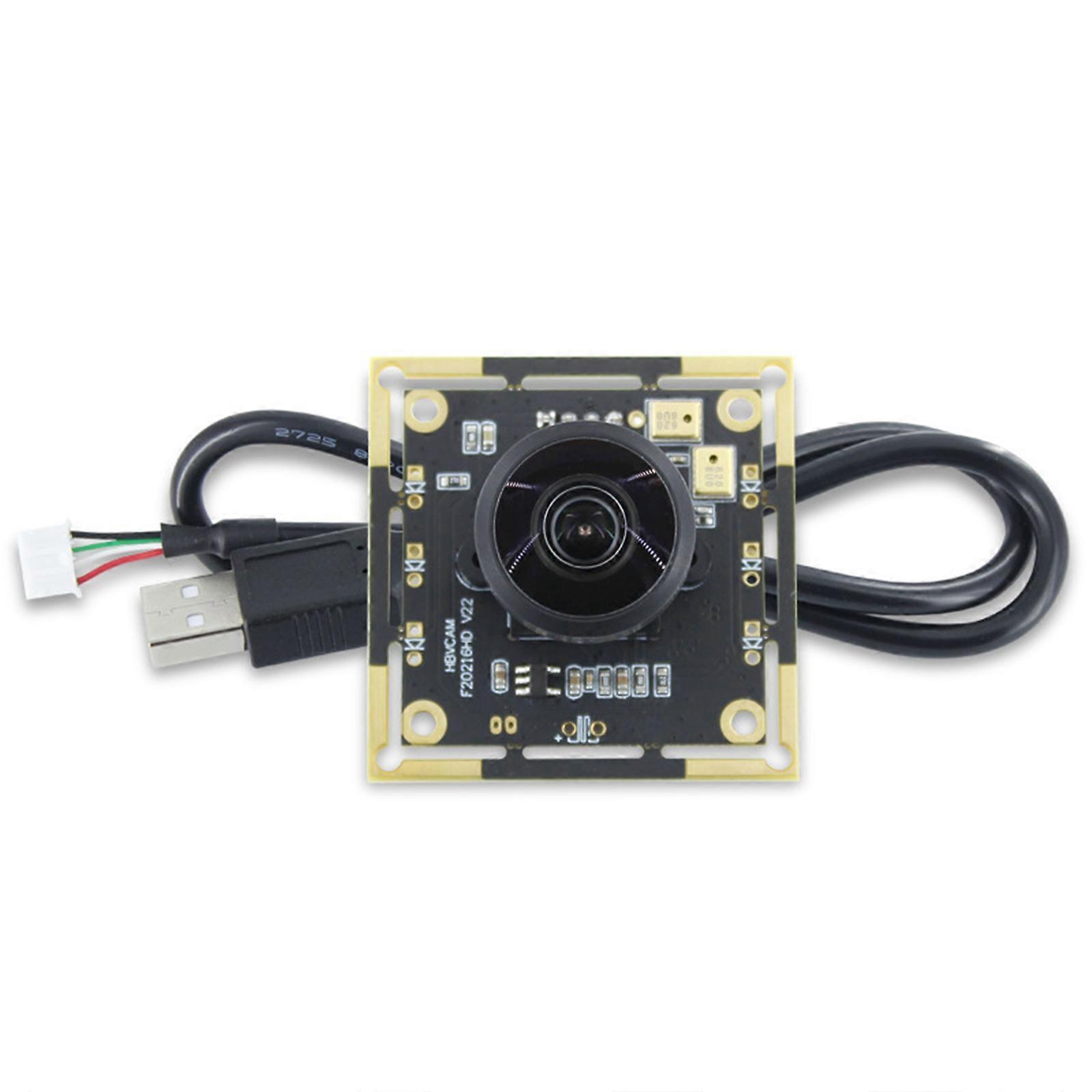 USB 1080P JX-F22 Video Camera Module 180 Degree Wide-angle Lens Manual-focus High-defination Low Illumination