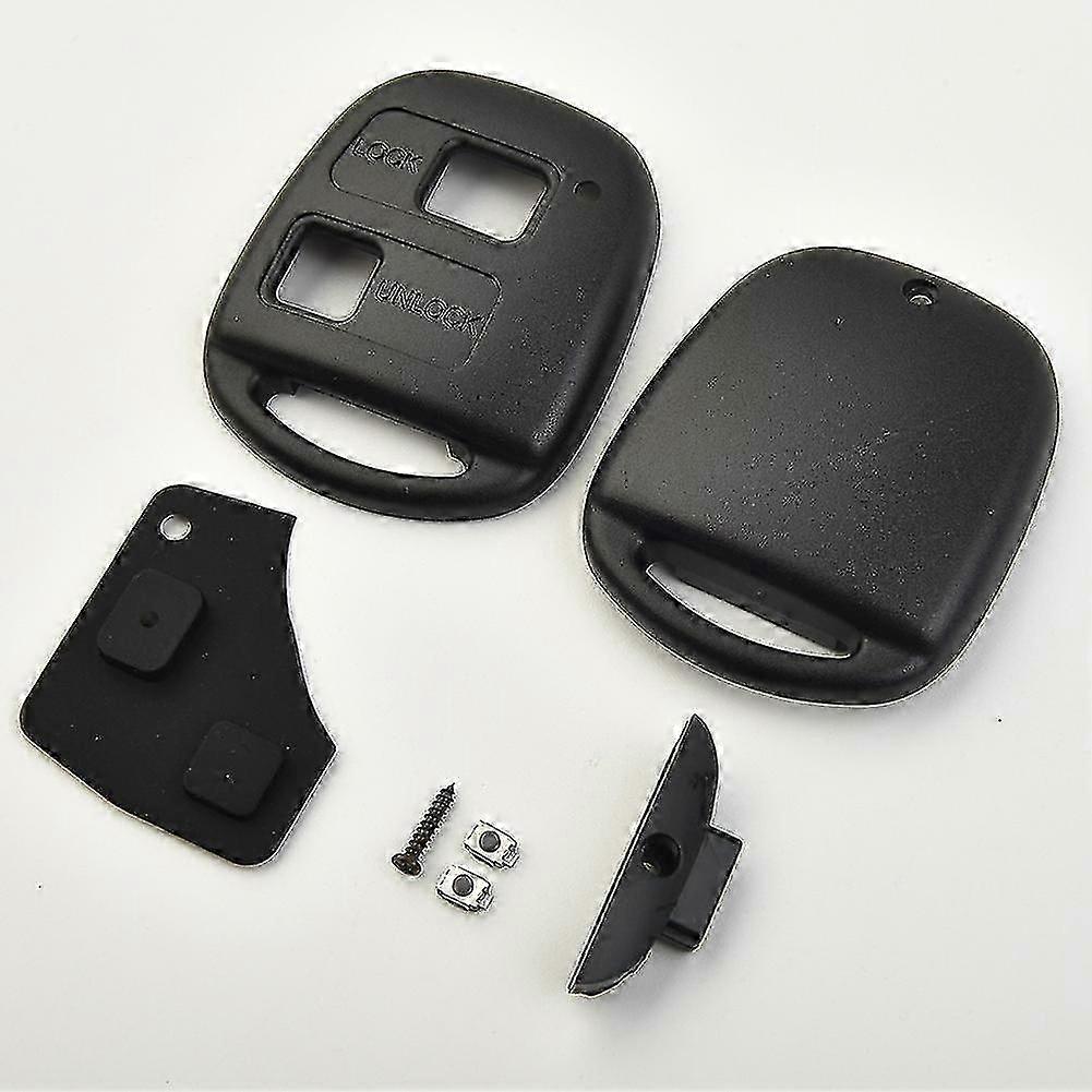 Car Remote Key Button Pad Remote Car Key Case Button Shell Case Micro Switch For Toyota Corolla Ca