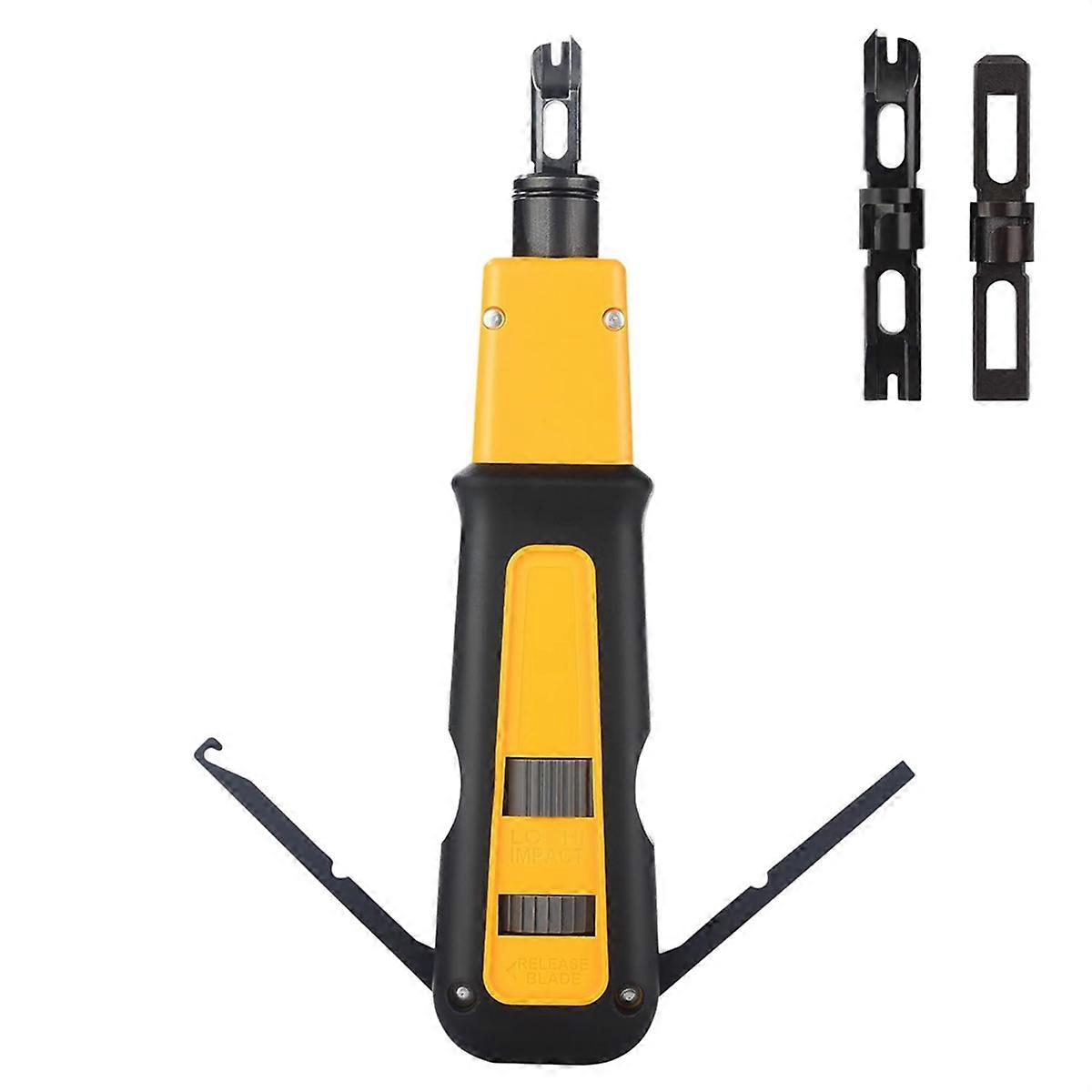 Cable Matters Punch Down Tool with 110 66 Blade, RJ45 Ethernet Punch Tool for Cat 8, Cat 7, Cat 6A,