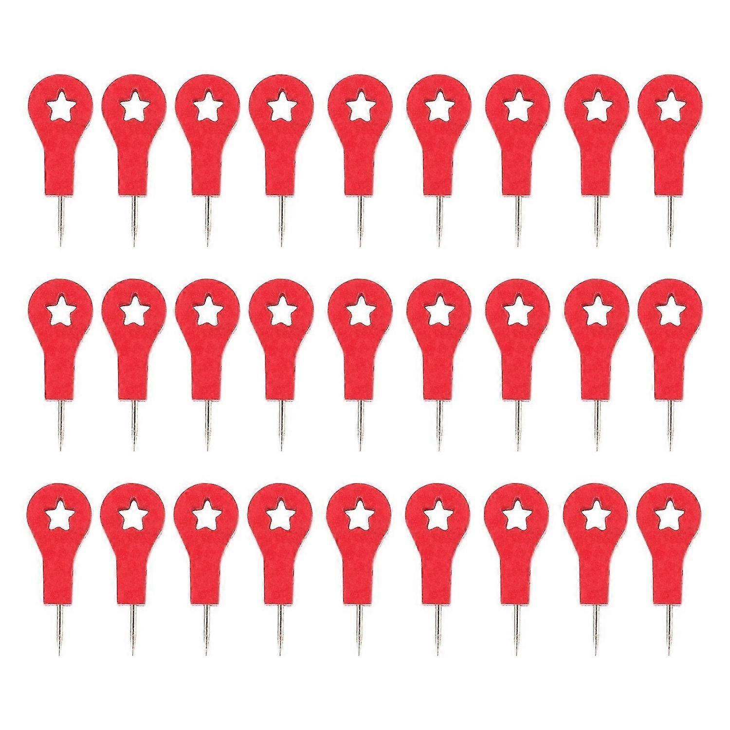 40Pcs Office Pushpins Multi-function Thumb Tacks Convenient Thumbtacks Map Accessory