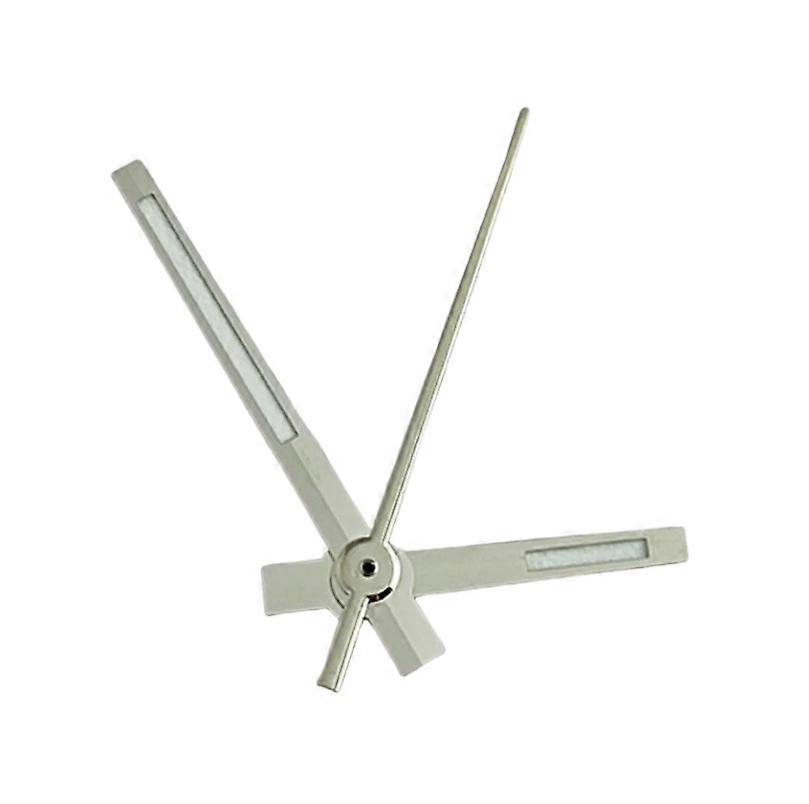 Watch Hands Green Luminous Watch Accessories for 8285 Movement (Silver)
