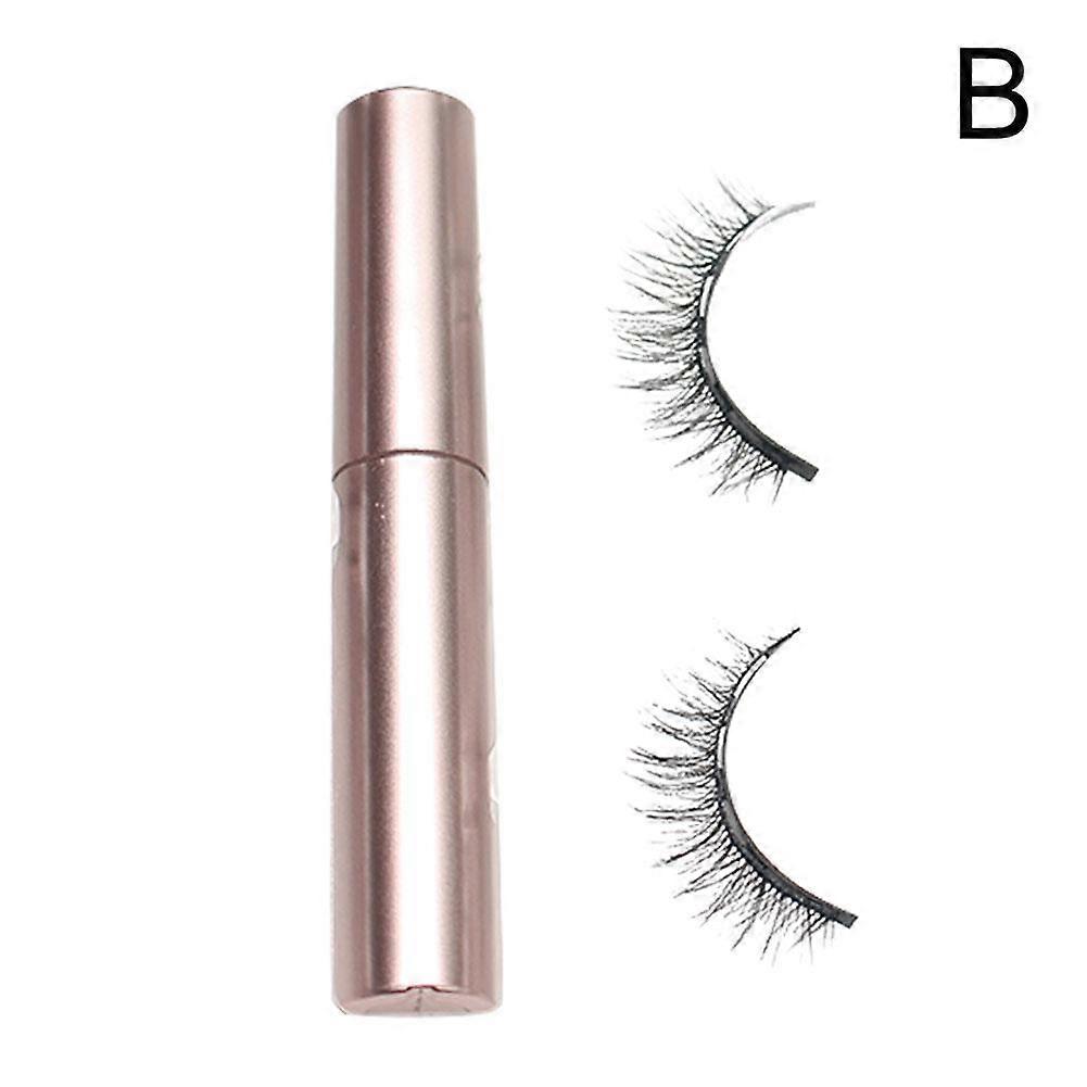 3D Magnetic Eyeliner Set with False Eyelashes Easy Application Long Lasting Magnetic Lash Kit
