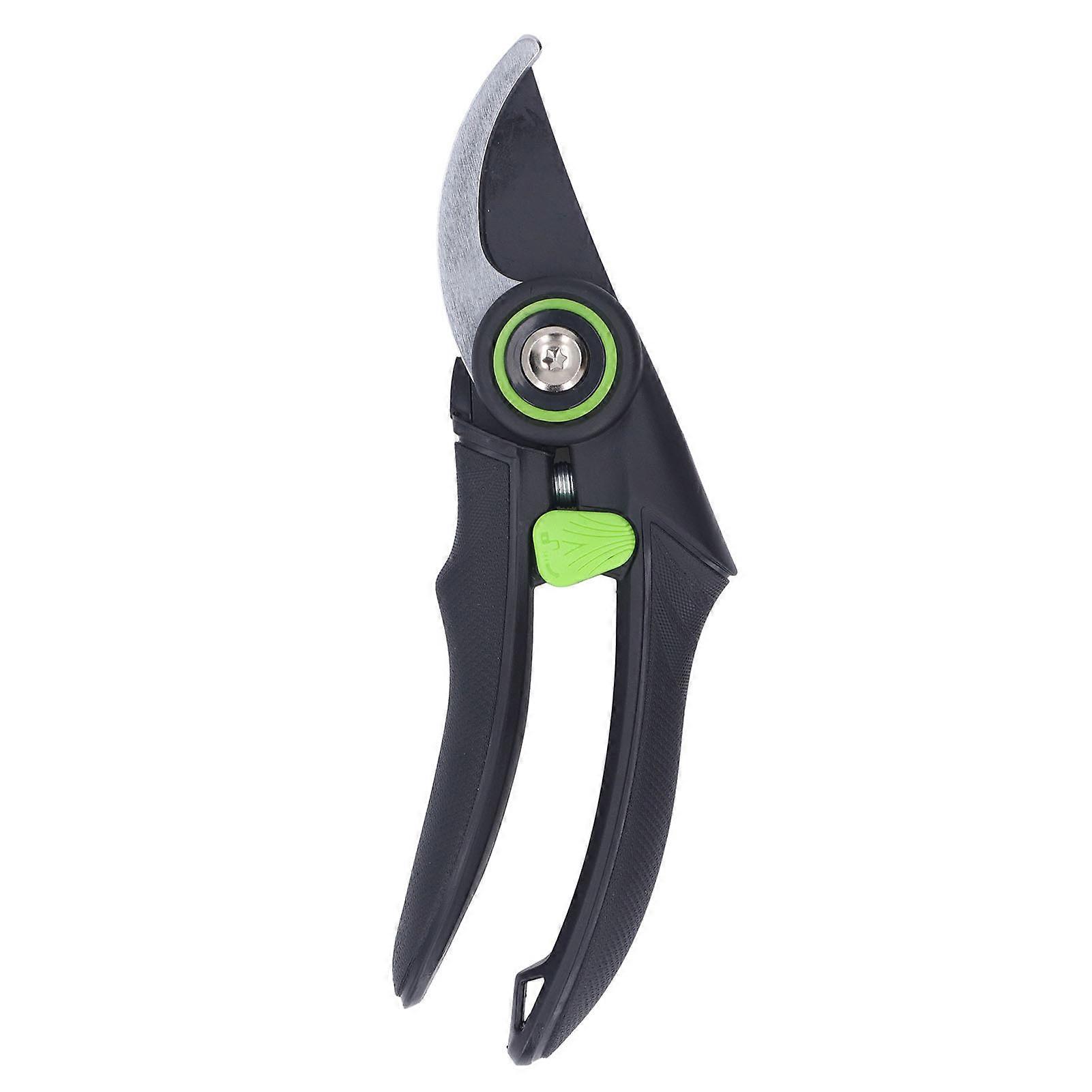 Ratchet pruning shears Laborsaving spring design, ergonomic