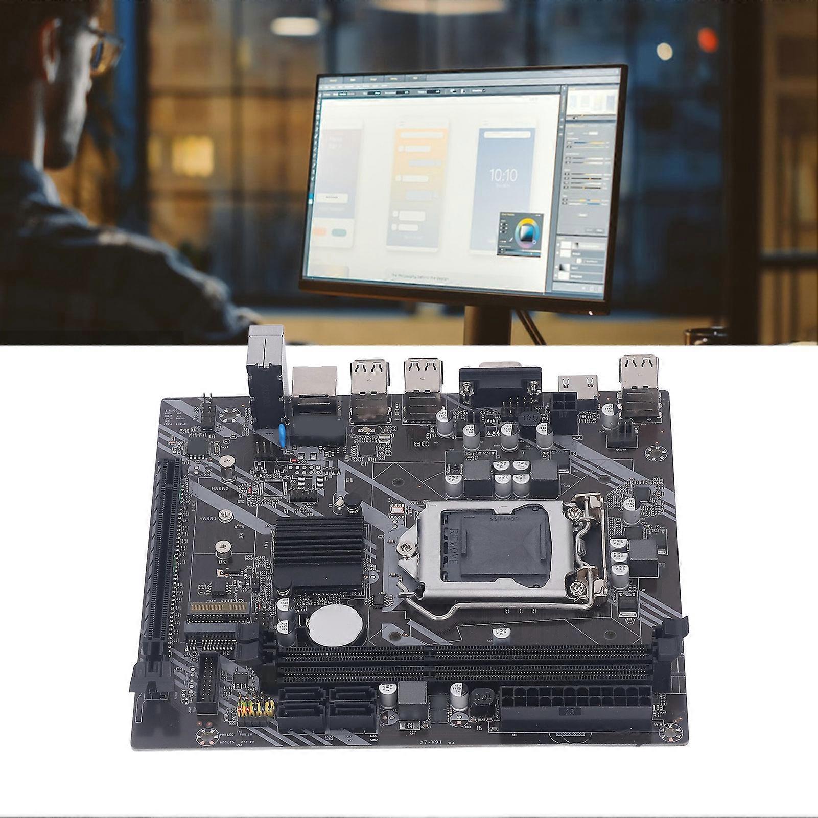 H61 S Gaming Motherboard Professional Dual DDR3 Memory Slots SATA2.0 Interface LGA1155 M.2 Computer Motherboard 