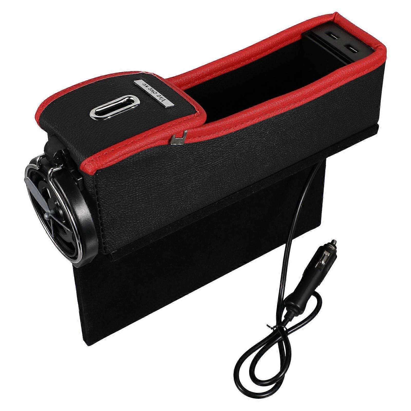 Cup Holders For Car Seat Gap Container Travel Drivers Storage Usb Charging 1Pack