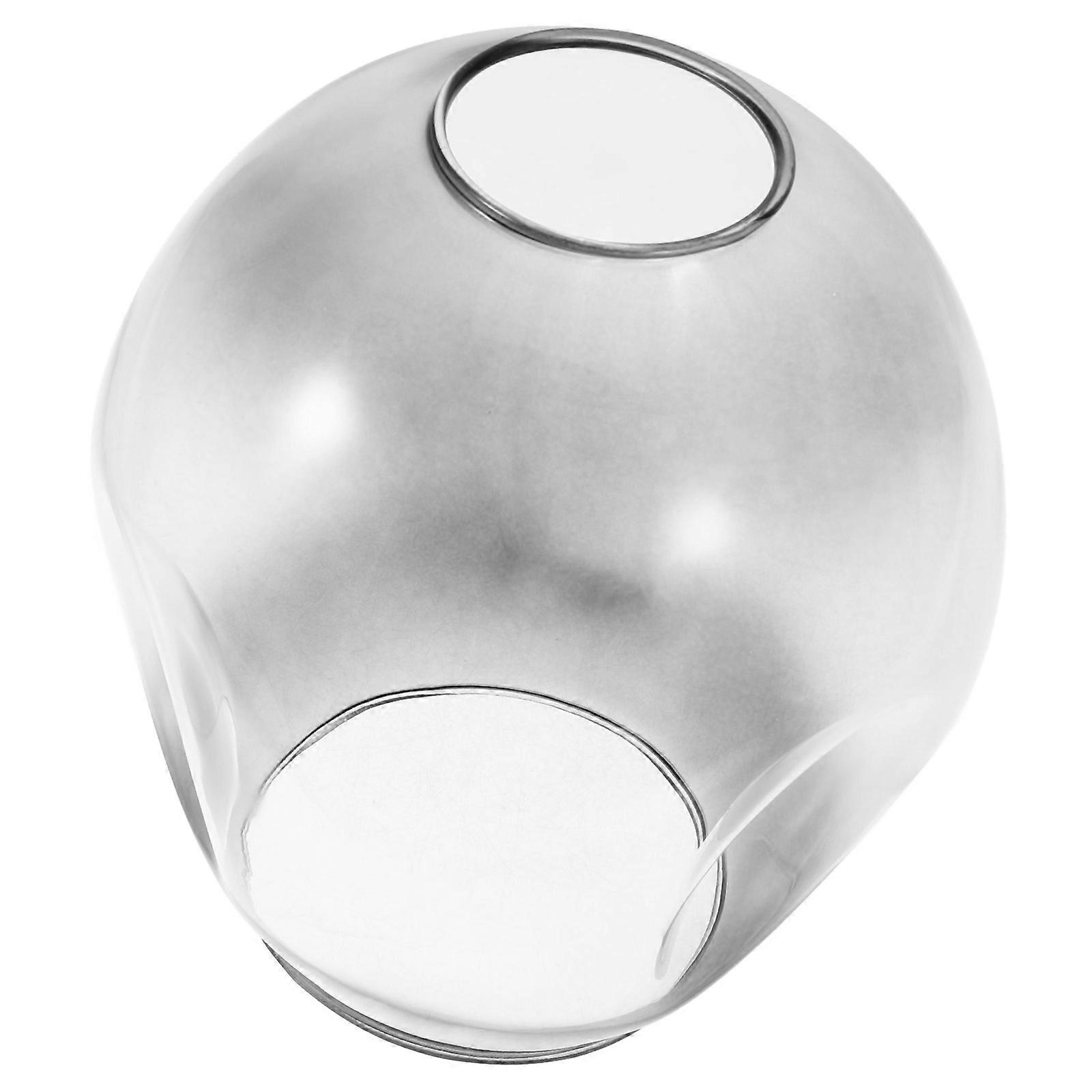 Globes For Light Fixtures Round Top and Bottom Living Room Decorative Glass Lampshade 1Pcs
