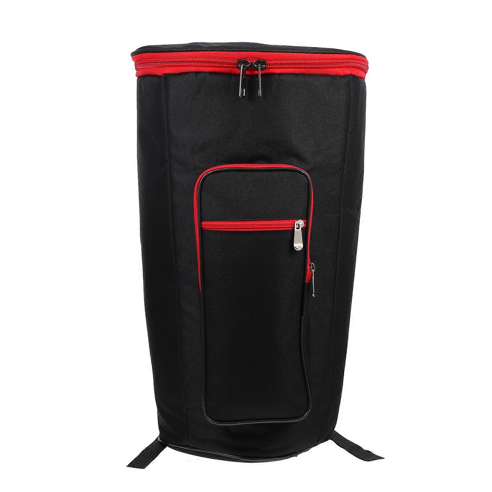 Portable African Drum Bag Waterproof Oxford Cloth for Drum Players 36x36x62cm 1Set